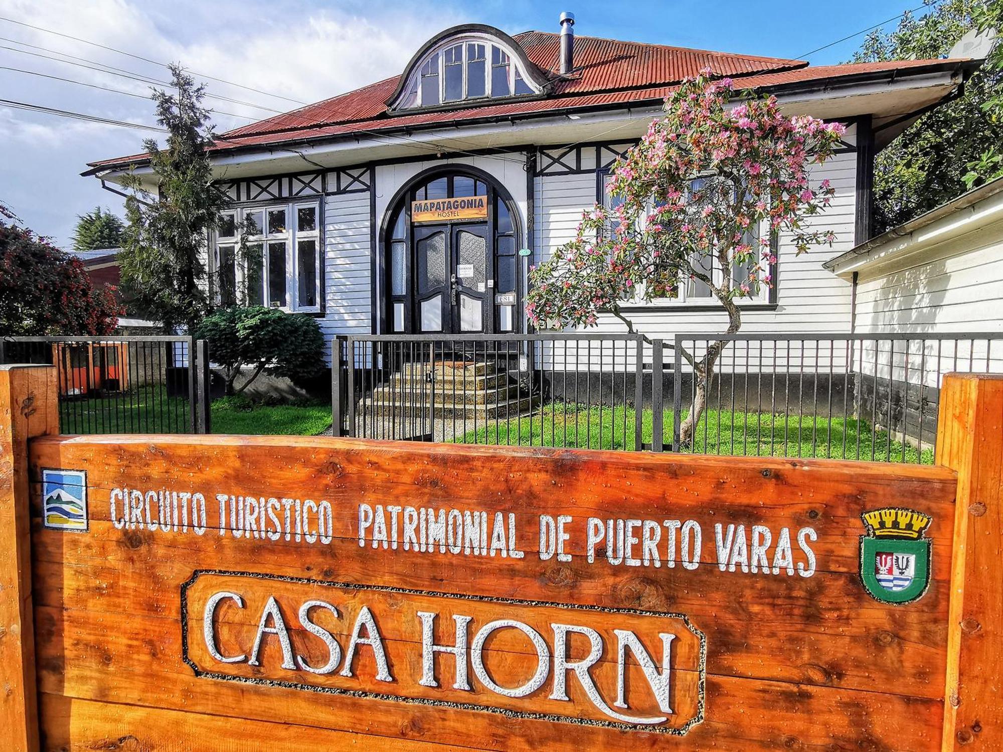 Mapatagonia Hostel Casa Historica Пуэрто-Варас Экстерьер фото